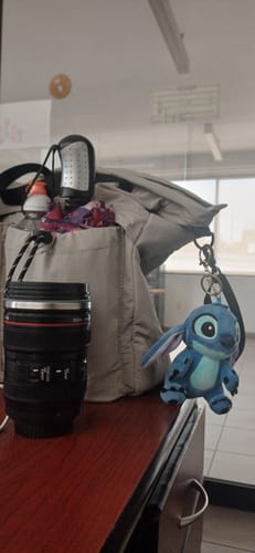 Customer photo review of Bolsa Tote Bag Vienna Laptop 15.6" Cool Capital Beige