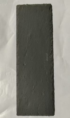 Customer photo review of Slate Serving Board Rough Chipped Edges 30x10cm - CKPL3010B