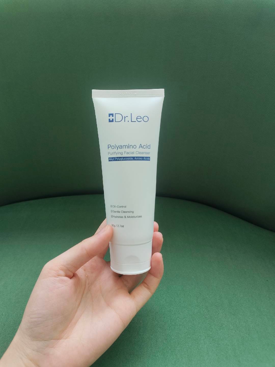 Customer photo review of Polyamino Acid Purifying Facial Cleanser