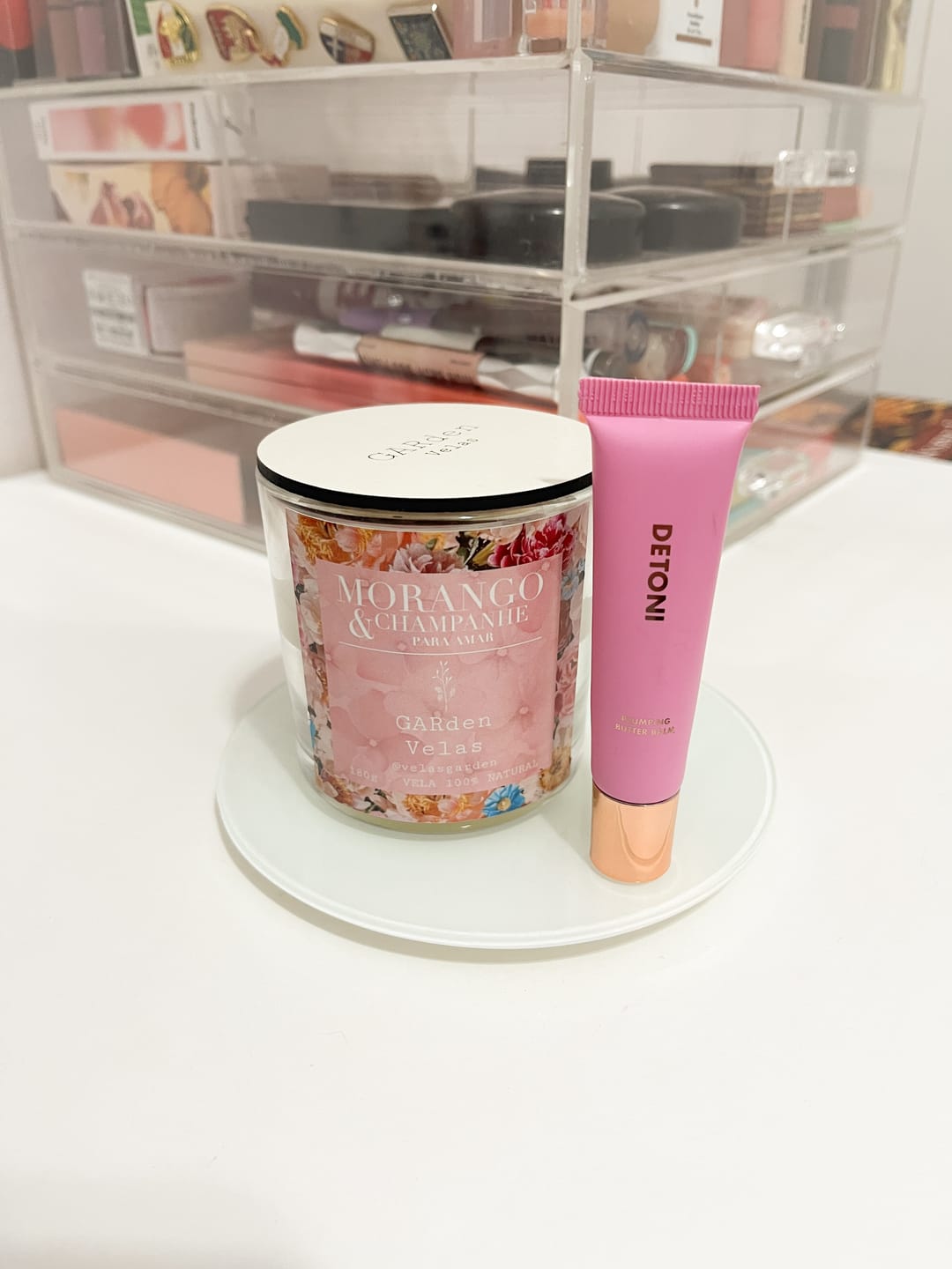 Customer photo review of PLUMPING BUTTER BALM | FRAGOLA