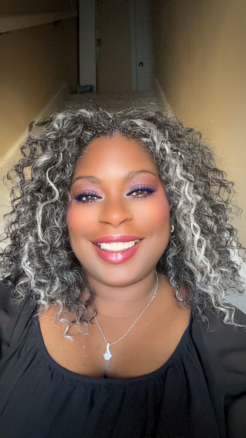 Customer photo review of Outre Converti Cap Half Wig - TEAZY DOES IT