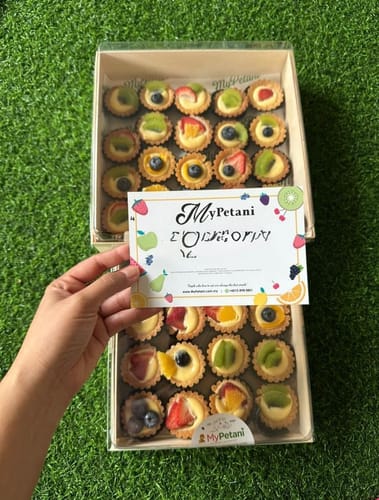 Customer photo review of Mini Fruit Tarts (Available in KL & Selangor only)