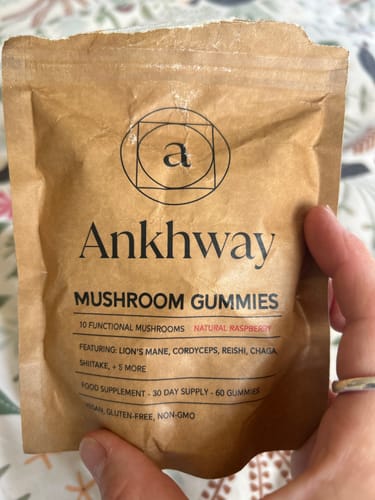 Customer photo review of Mushroom Gummies