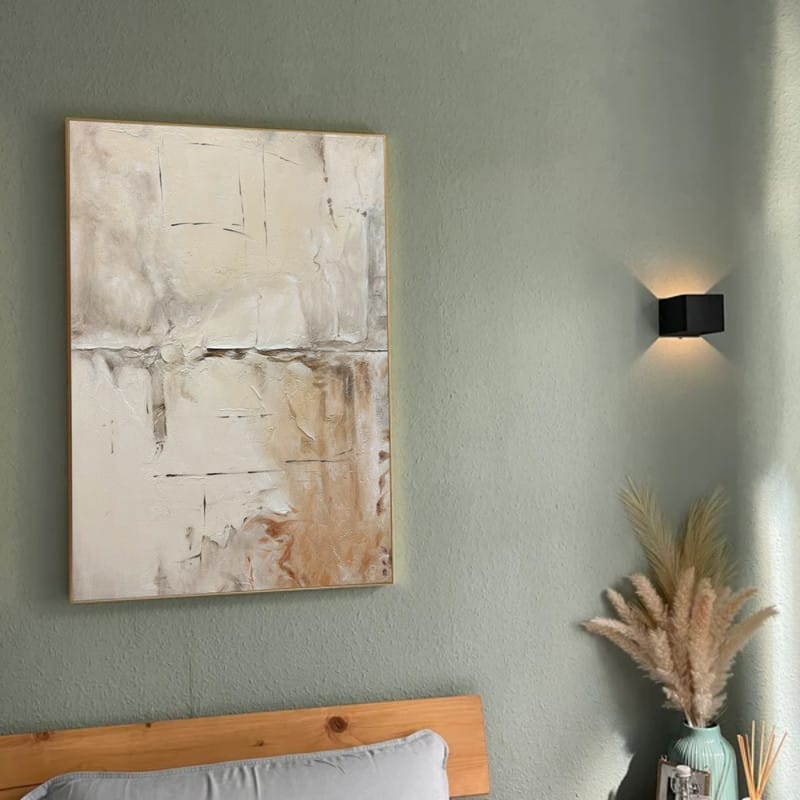 Customer photo review of Abstract Painting Canvas #AP173