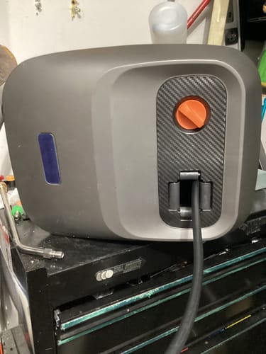 Customer photo review of Grandfalls Retractable Pressure Washer G20