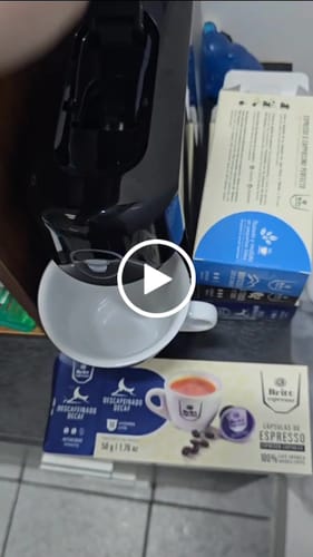 Customer video review of Britt Espresso Cápsulas Descafeinado