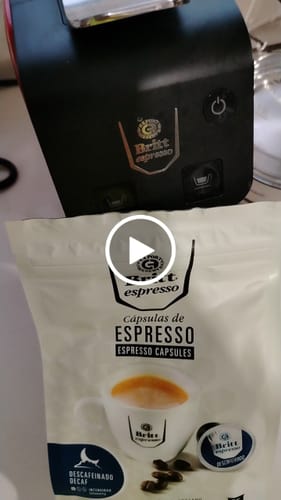 Customer video review of Britt Espresso Cápsulas Descafeinado