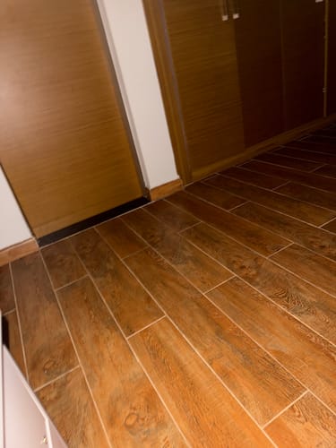 Customer photo review of Alev Arched LED Wall Mirror with Soft Backlighting