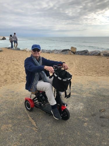 Customer photo review of Tricycle électrique 3 roues pour PMR et seniors avec siège 300/600w modèle S2