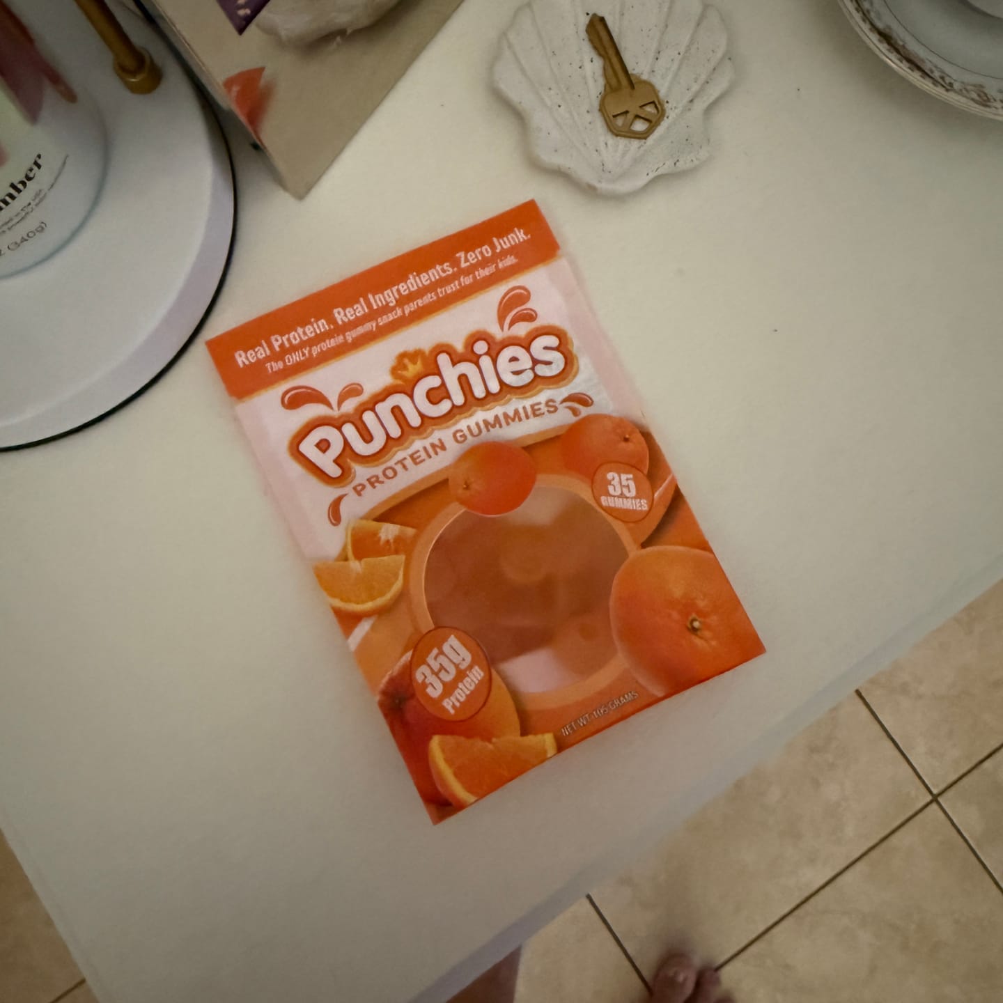 Customer photo review of Protein Gummies for Kids