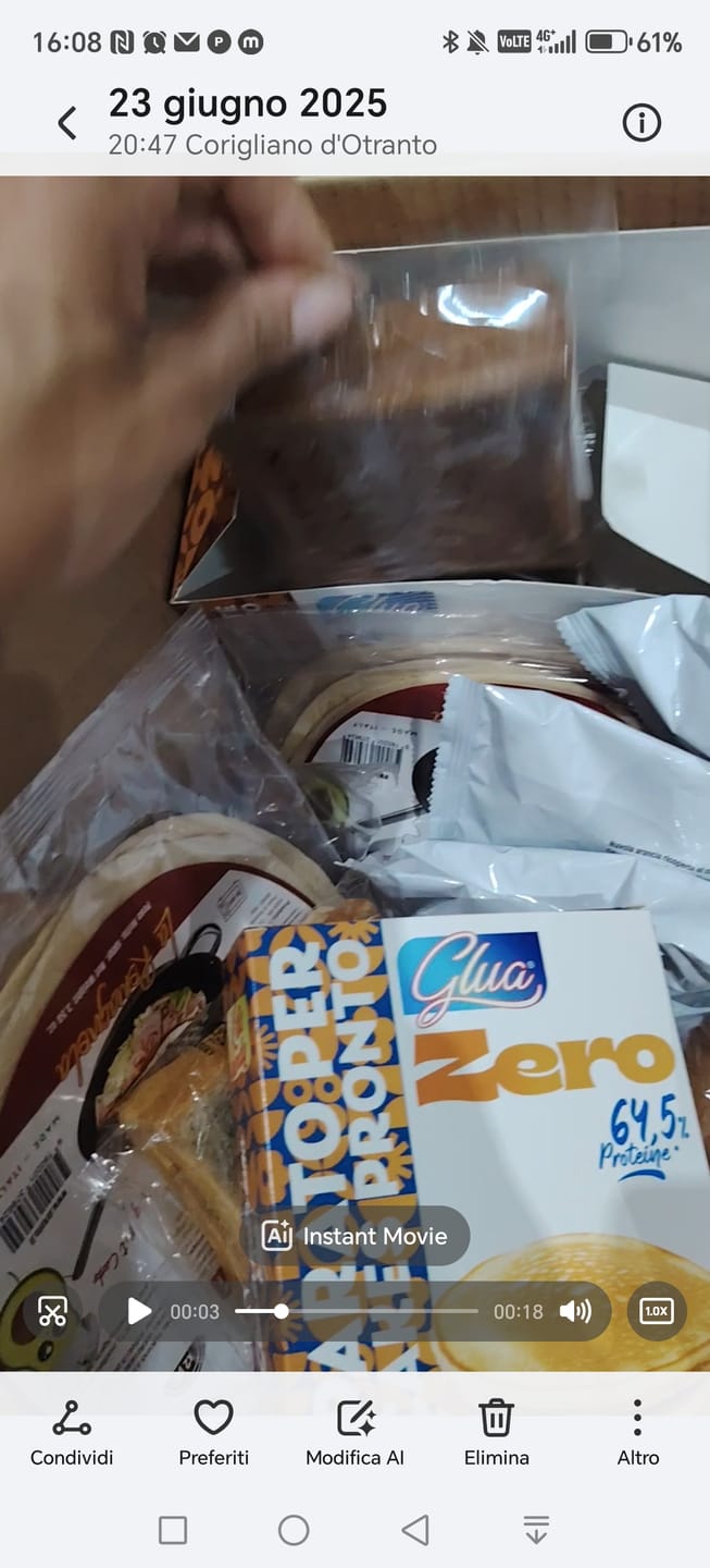 Customer photo review of Chocopan con Gocce di Cioccolato