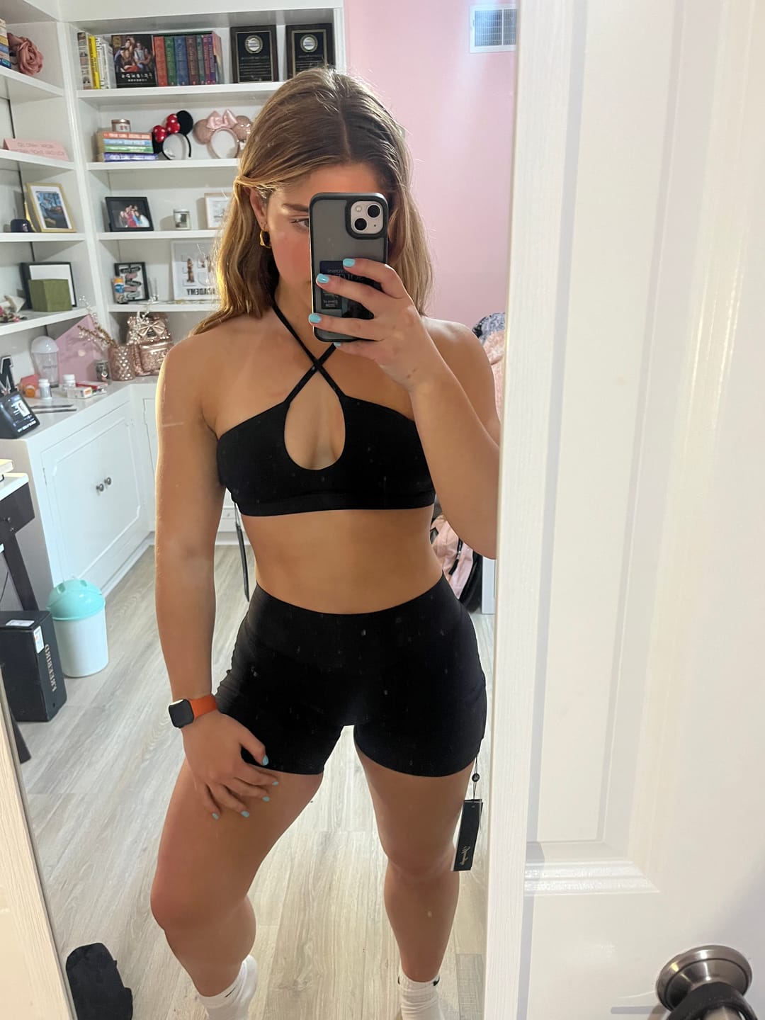Customer photo review of W130 Amore Scrunch Short