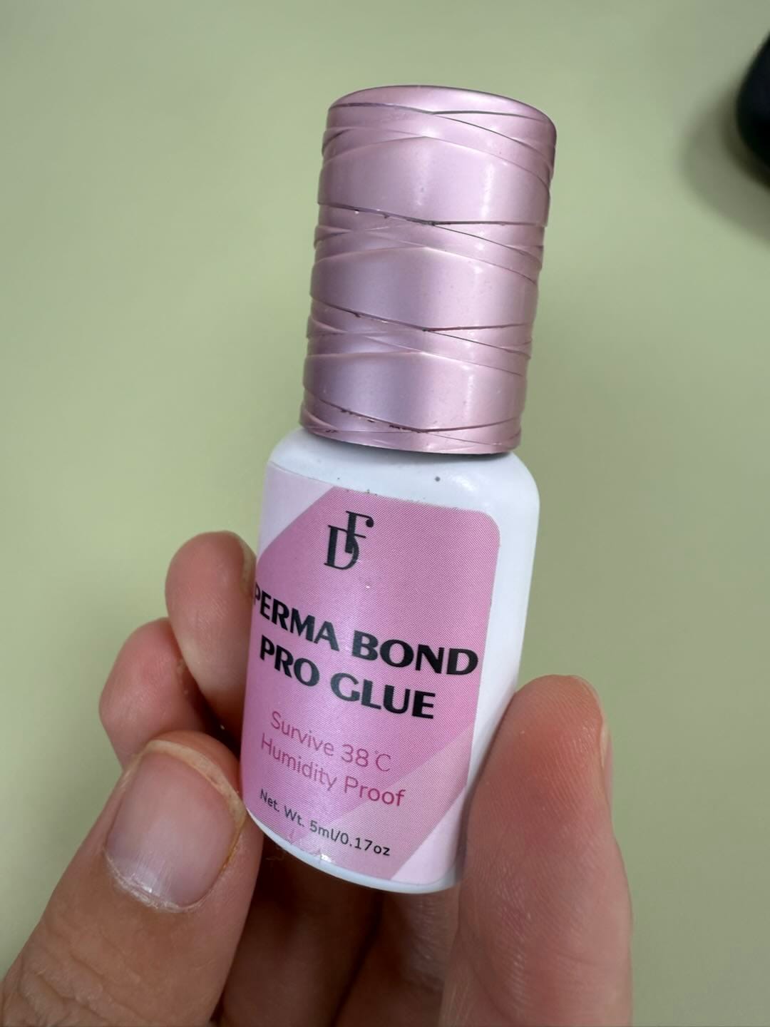 Customer photo review of Perma Bond Pro Lash Glue | High Humidity Lash Adhesive