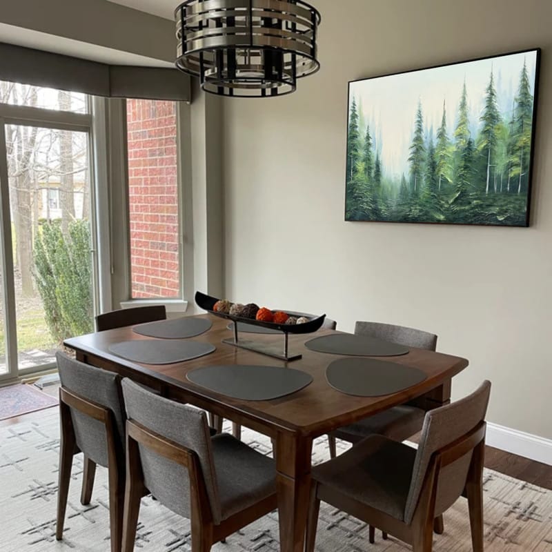 Customer photo review of Tree Textured Painting Canvas #TP025