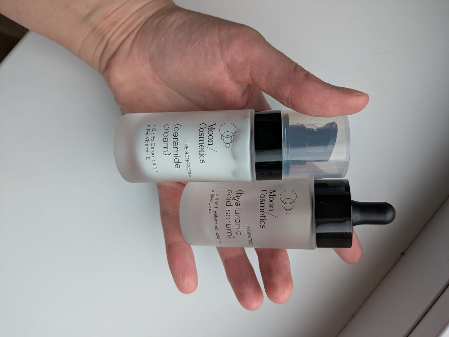 Customer photo review of Maitinamasis veido kremas su keramidais