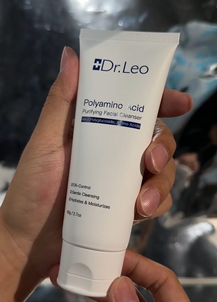 Customer photo review of Polyamino Acid Purifying Facial Cleanser