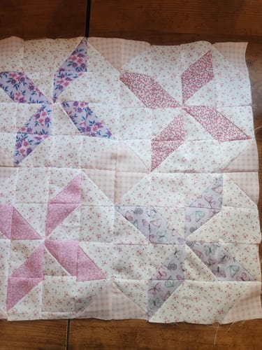 Customer photo review of Mrs Quilty Subscription Box 5