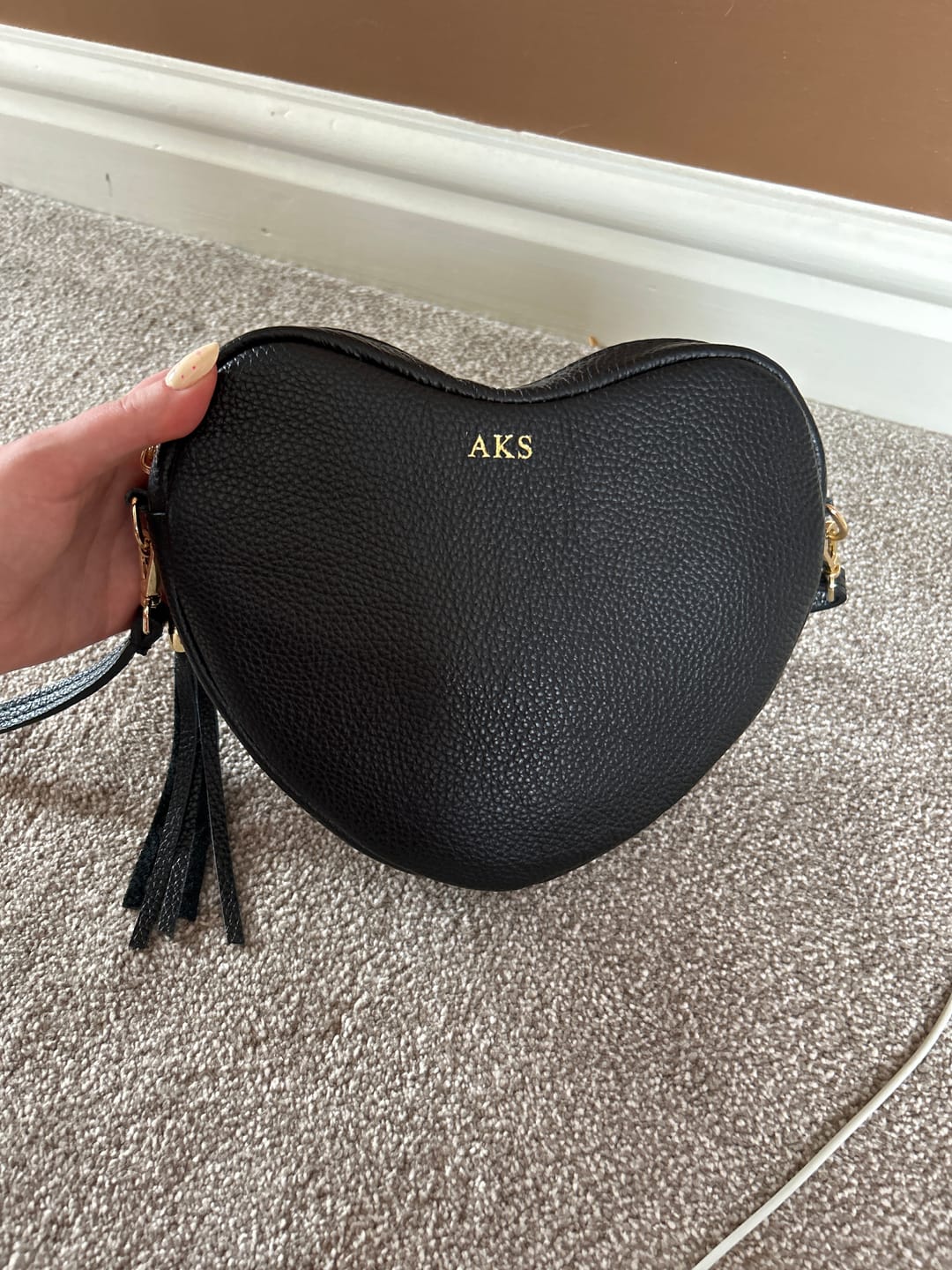 Customer photo review of Ella Heart Bag