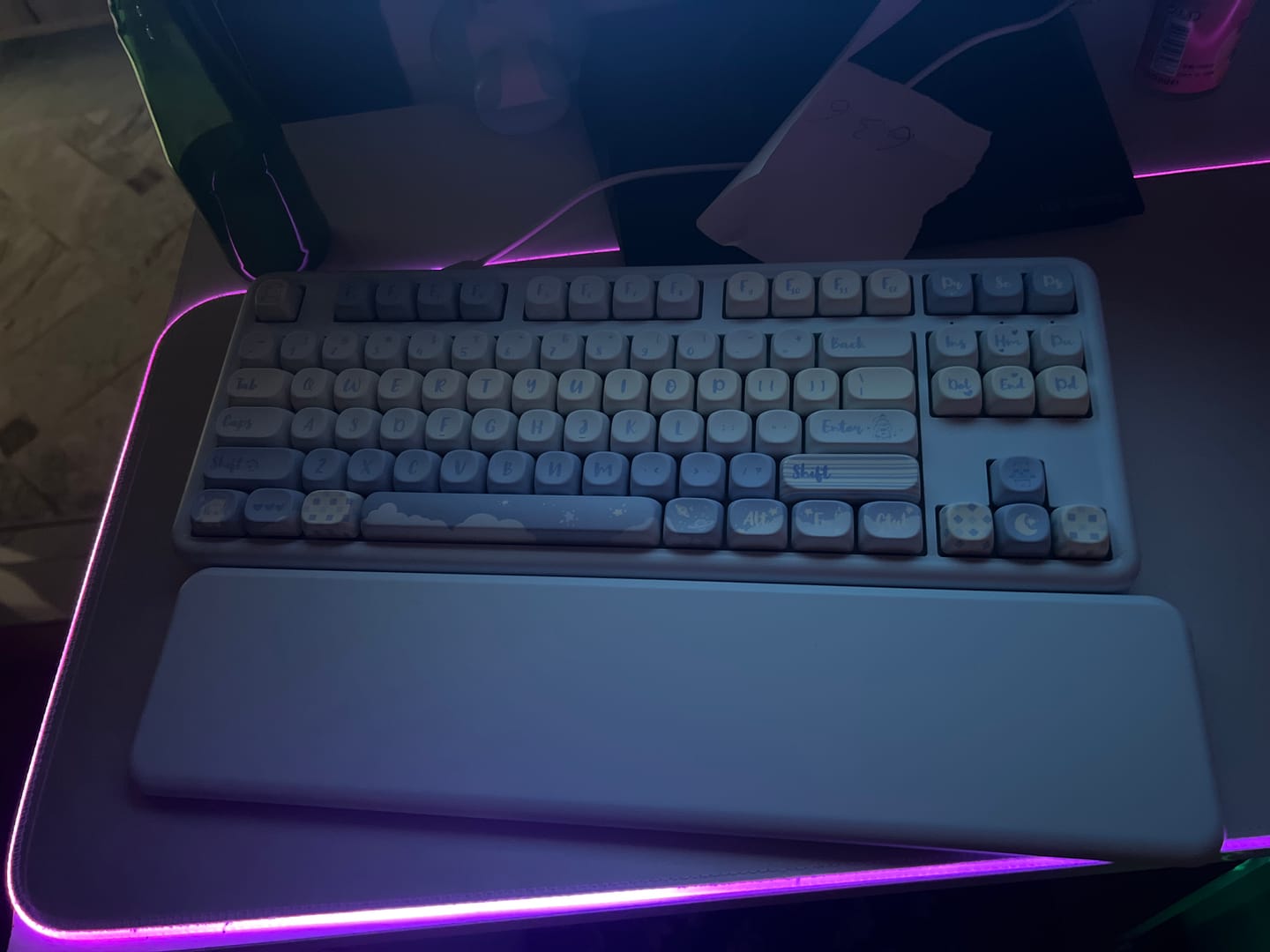 Customer photo review of YUNZII B87 Mekanik Klavye