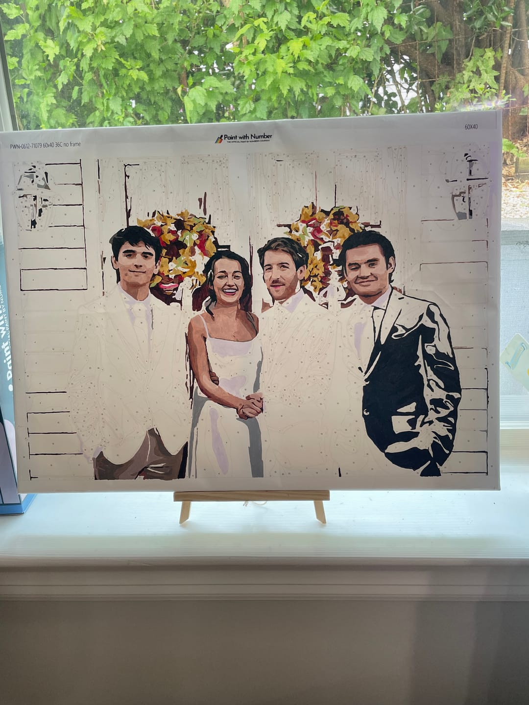 Customer photo review of Paint with Number® Custom Kit
