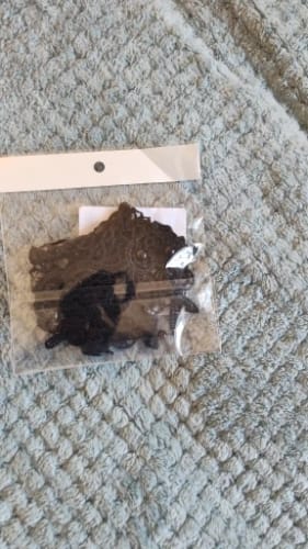 Customer photo review of Fashion New Vintage Gem Black Lace Bead Necklace Gothic Steampunk Style Stonego Gothic Collar Necklace Pendant