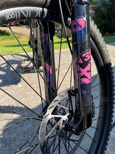 Customer photo review of Custom Fox 38 Decal