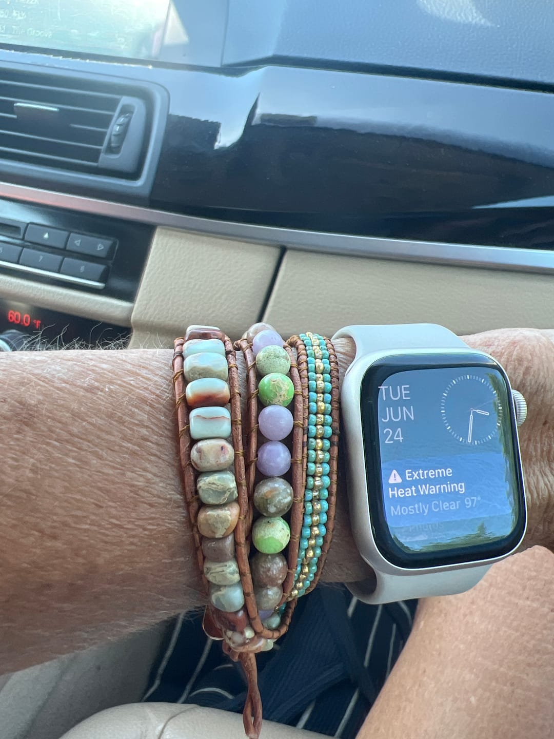 Customer photo review of Bohemian Princess Wrap Bracelet
