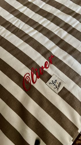 Customer photo review of Se hai richiesto il ricamo questo è il suo costo (NON RIMUOVERE)