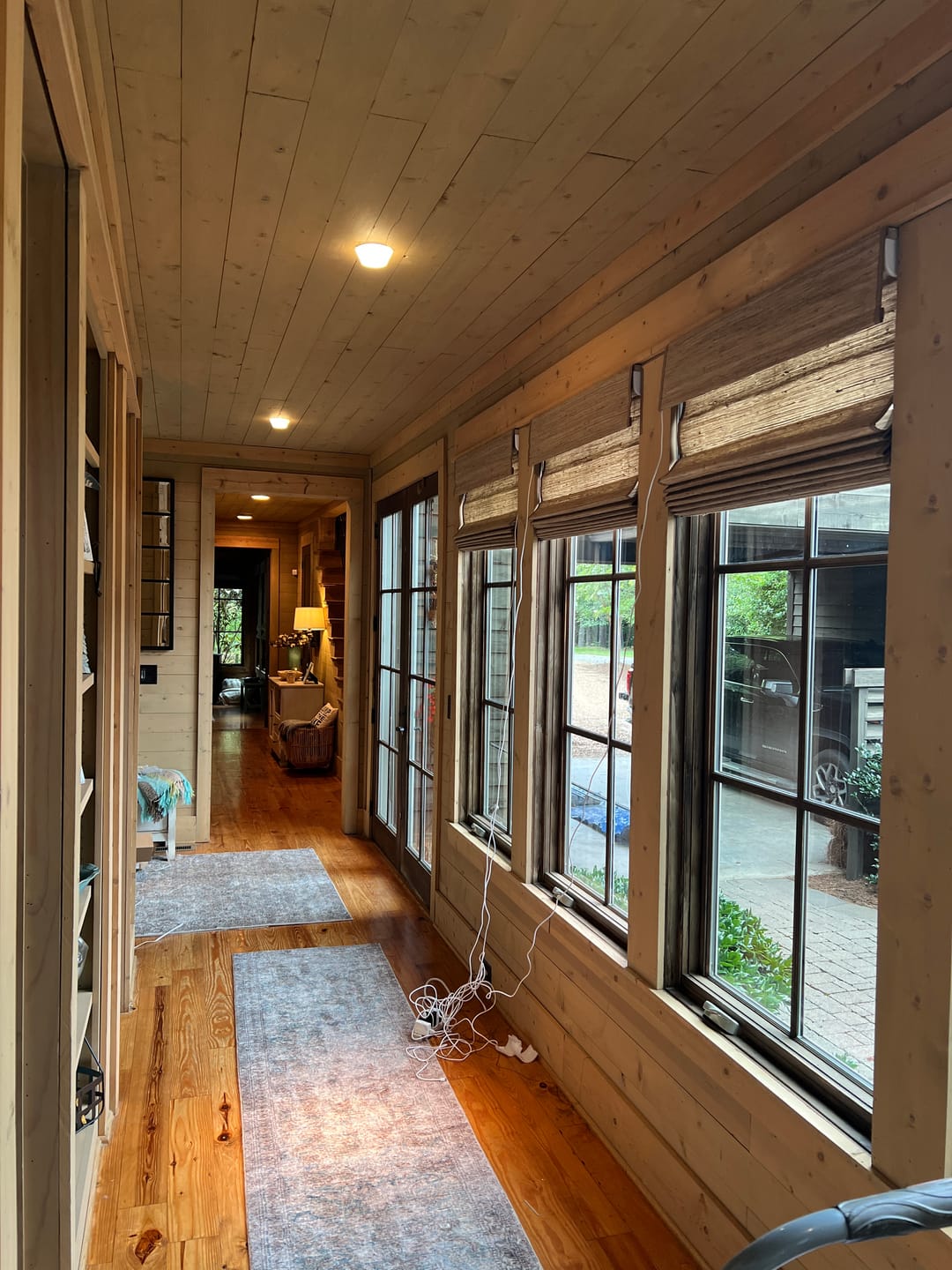 Customer photo review of SmartWings Motorized Woven Wood Shades 50%/70%/100% Blackout