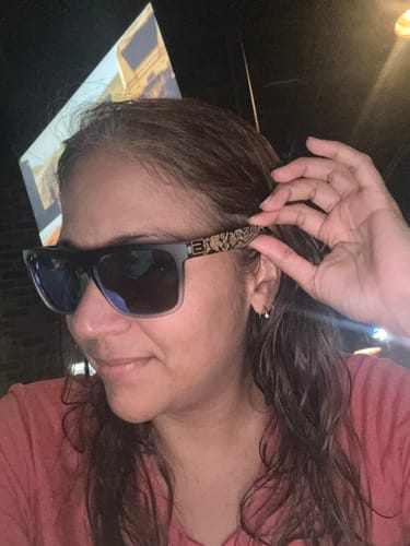 Customer photo review of 100x35 Ice Blue