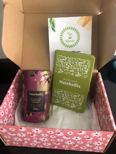Customer photo review of Té Matcha de Turrón