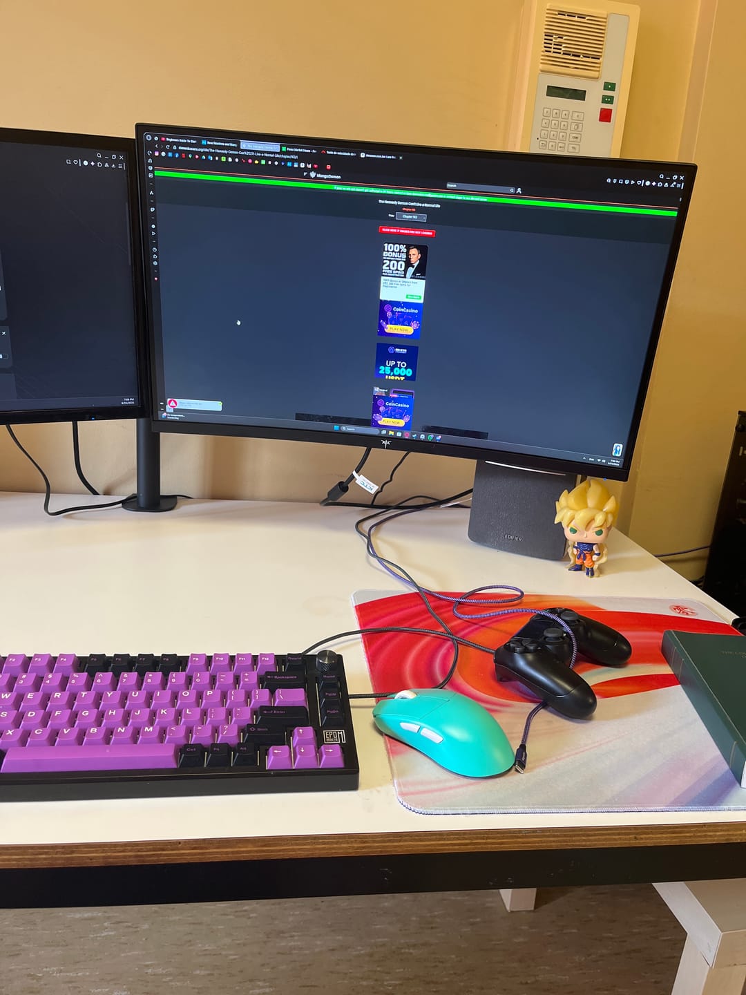 Customer photo review of KTC H27S17 Curved Gaming Monitor