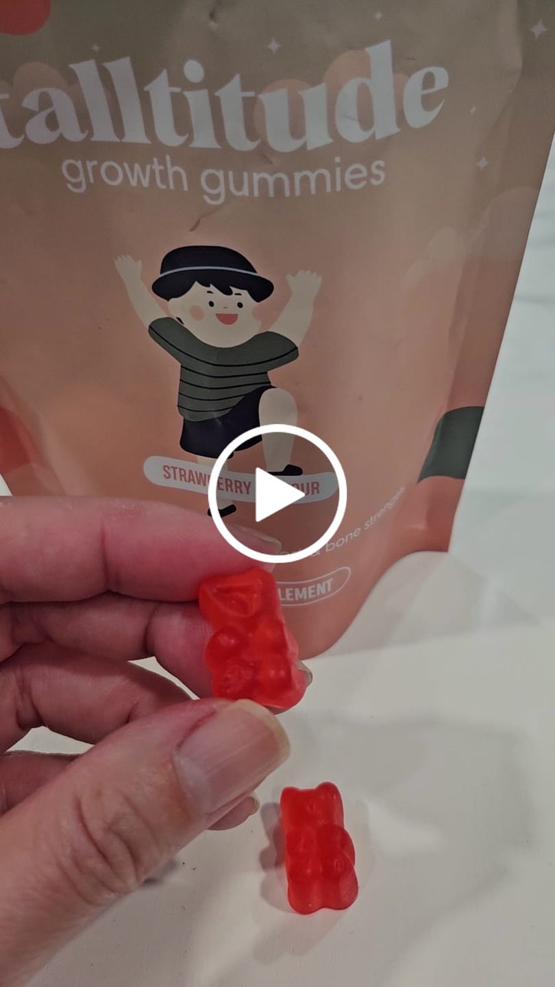 Customer video review of Talltitude Growth Gummies®