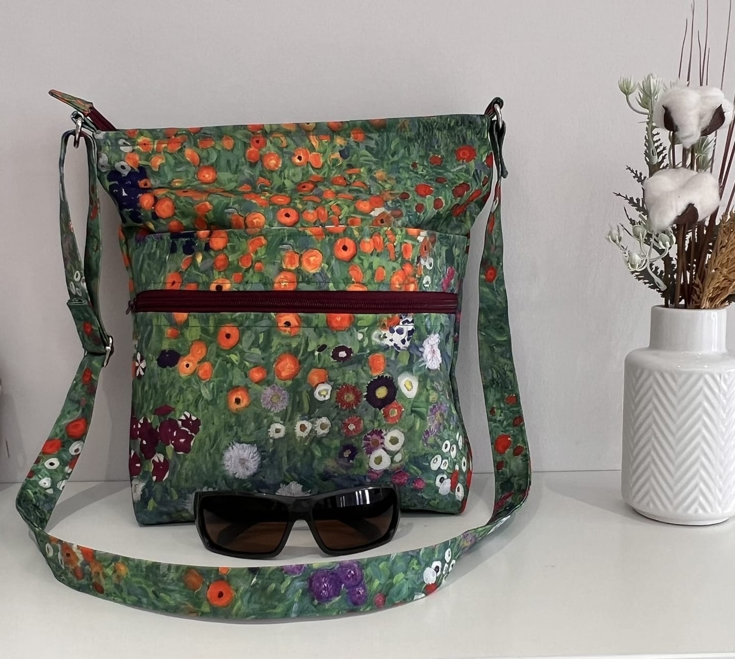Customer photo review of Klimt Flower Garden Water Resistant Fabric