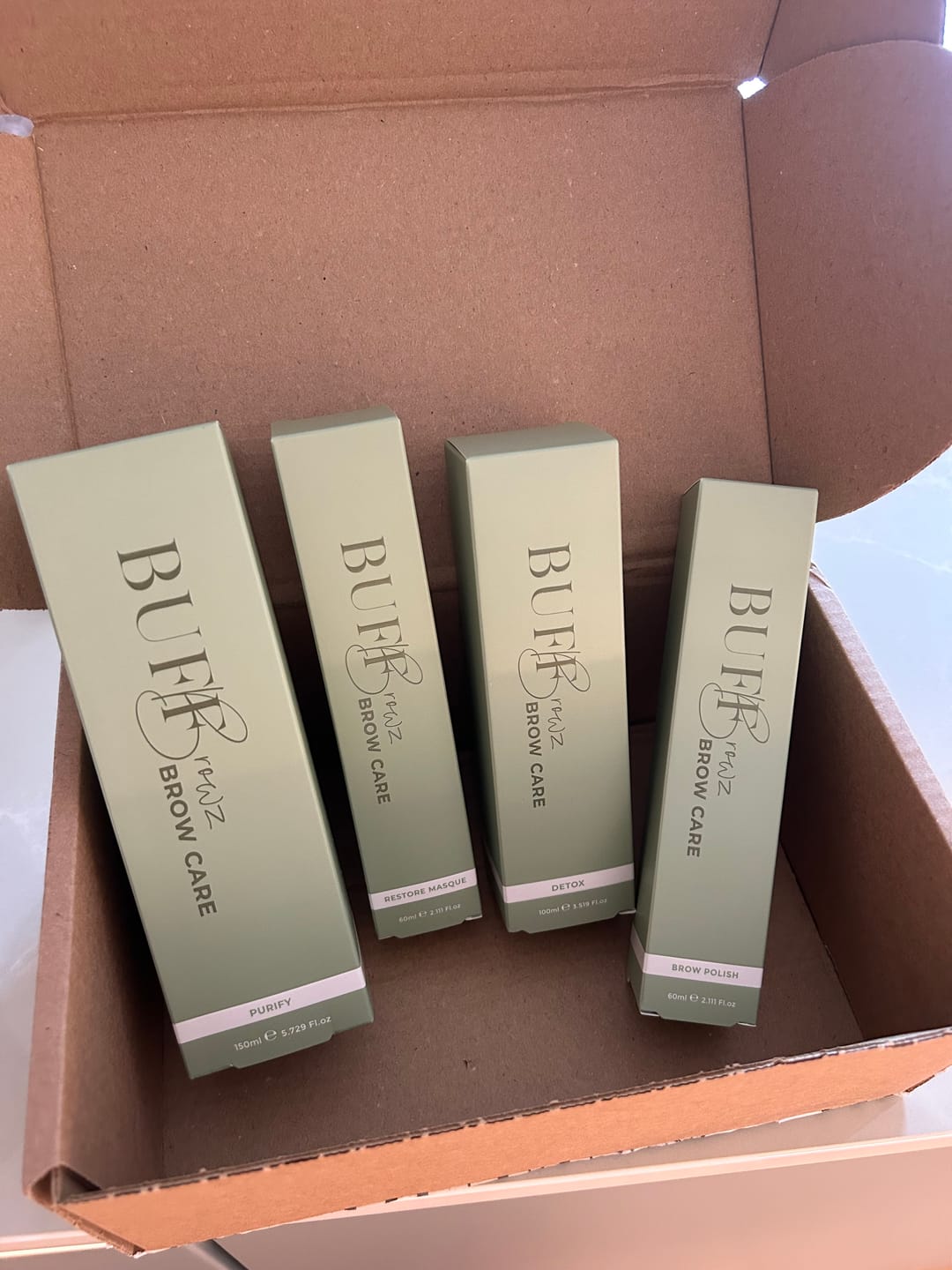 Customer photo review of Brow Care - Detox - 100ml