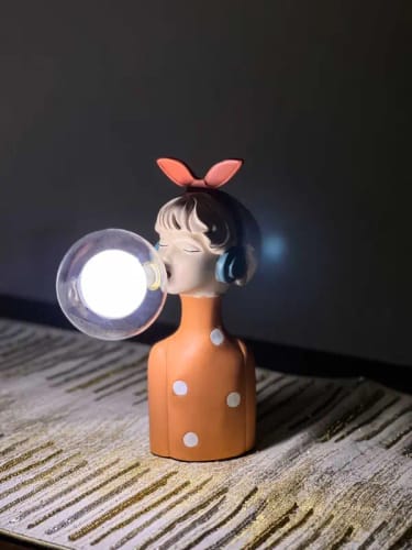 Customer photo review of Light Up Spaces™ Bubble Girls