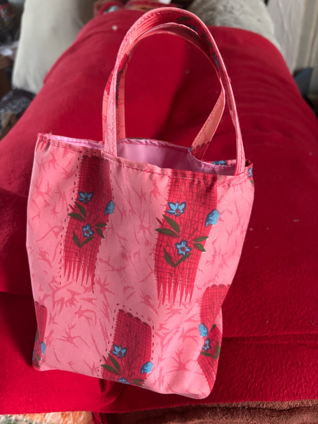 Customer photo review of Premium Plain Polycotton Fabric, 60° Washable, 45"- 20 Colours Available