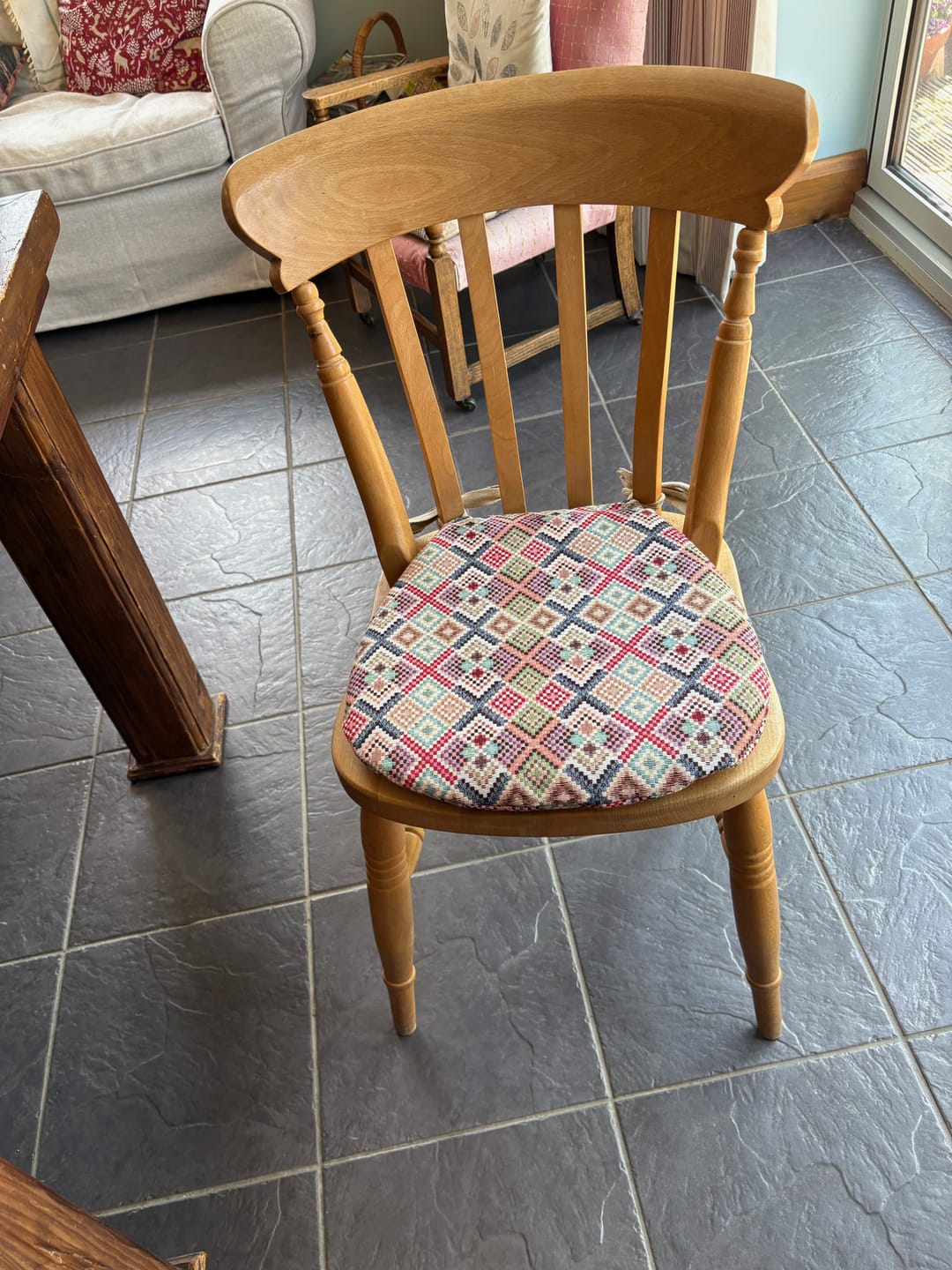Customer photo review of Kilim Tapestry Fabric