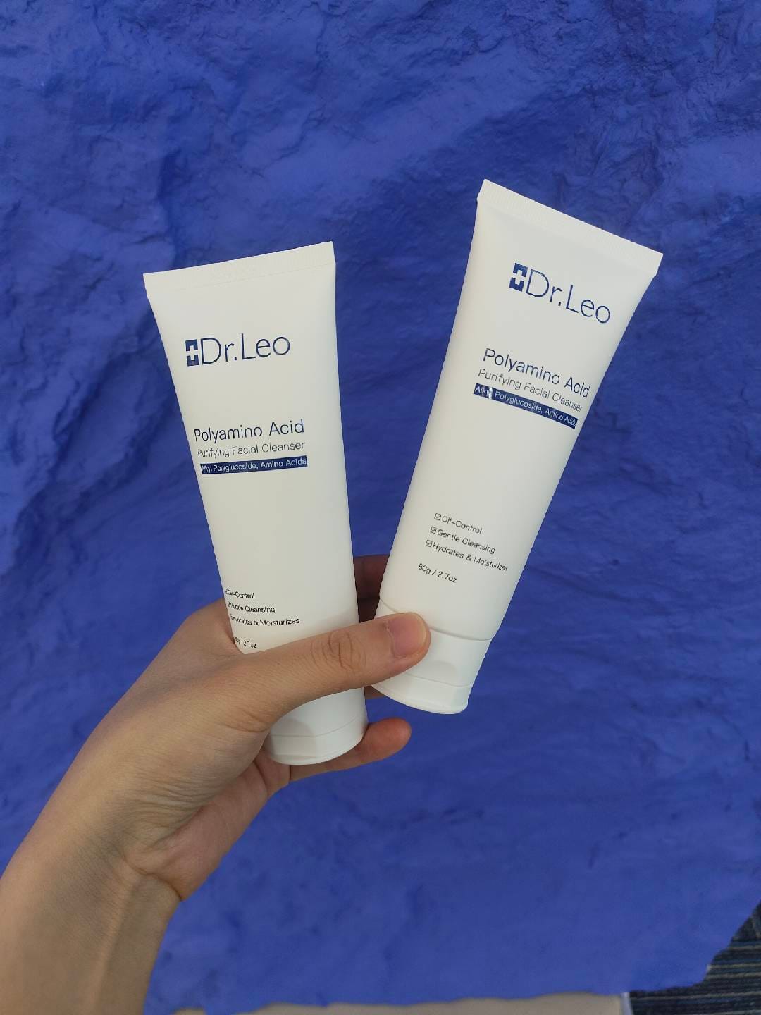 Customer photo review of Polyamino Acid Purifying Facial Cleanser