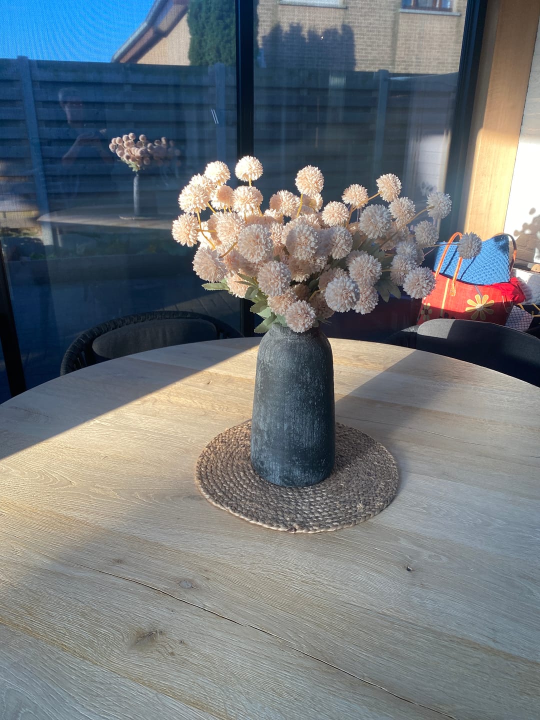 Customer photo review of Zijden Kiku Bloemen - Crème