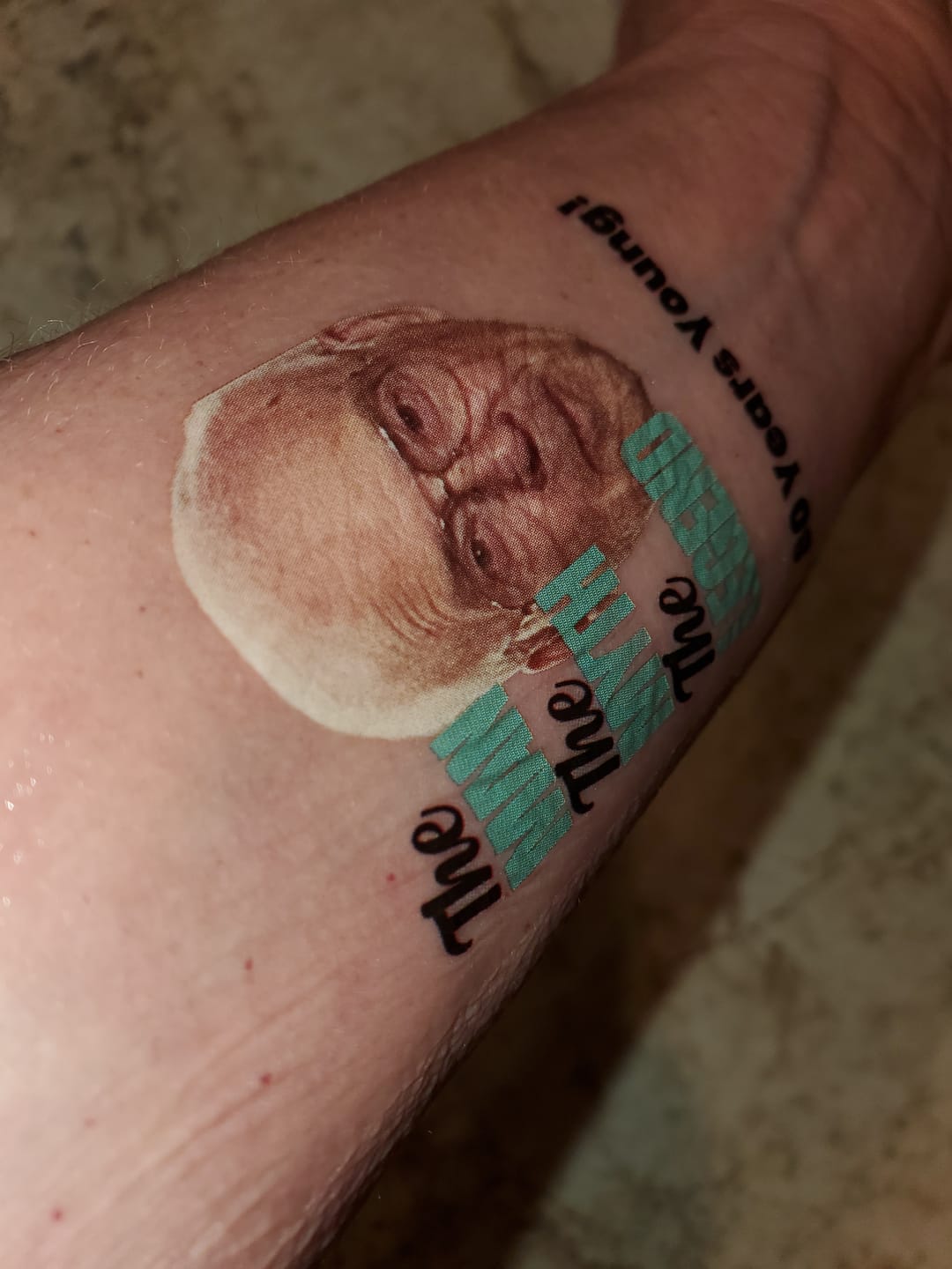 Customer photo review of The Man, The Myth, The Legend