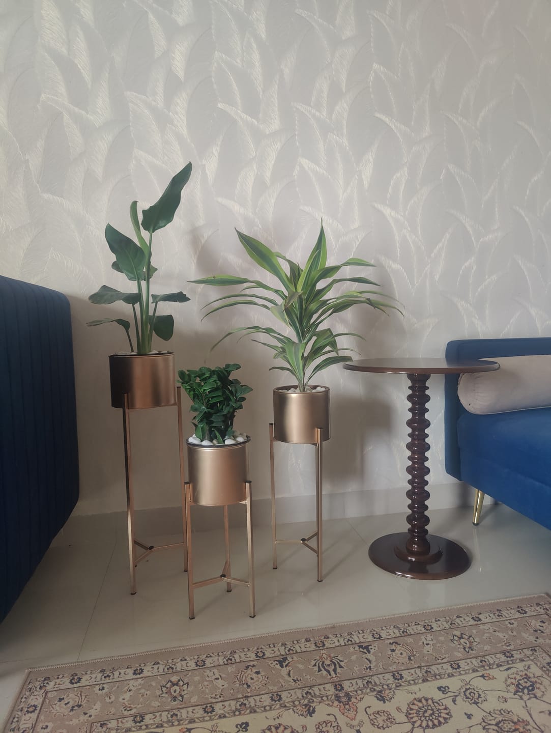Customer photo review of Wooden Side Table for Living Room Coffee End Table