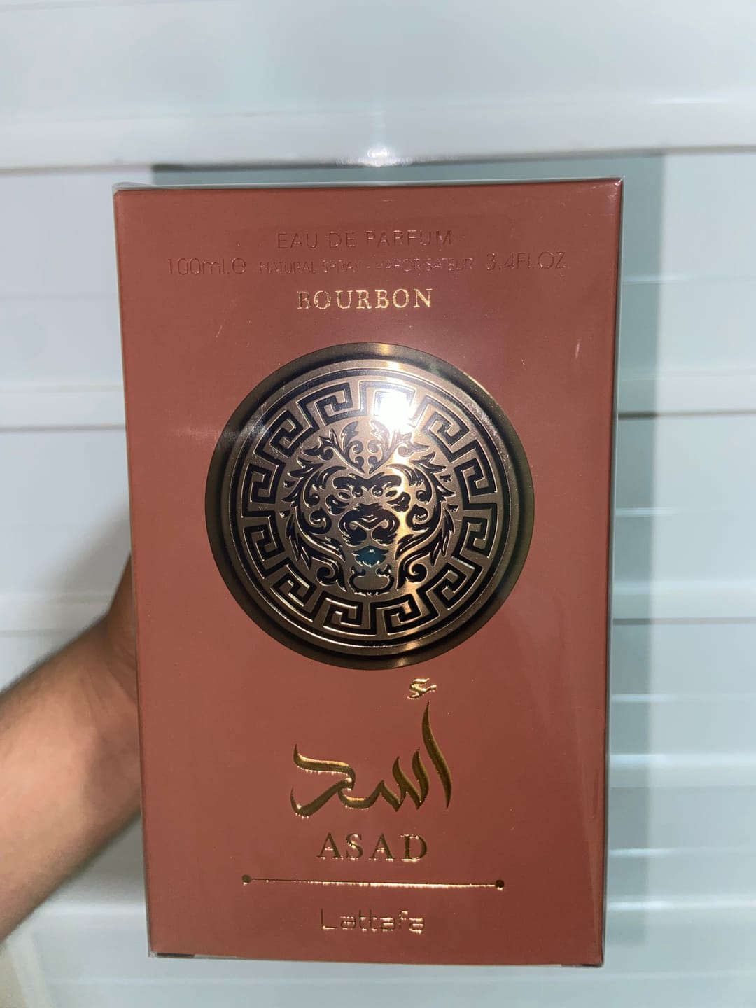 Customer photo review of Perfume Lattafa Asad Bourbon 100ml Edp