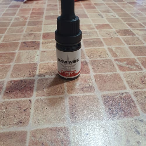 Customer photo review of Olio CBD 18% Full Spectrum