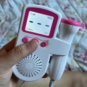 Customer photo review of Sonoline B Baby Doppler