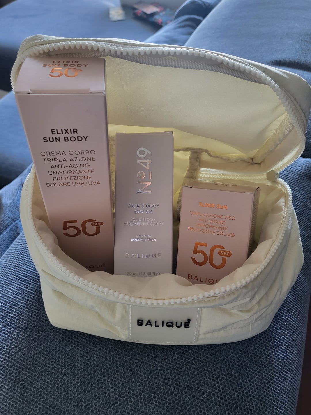 Customer photo review of ELIXIR SUN SPF50 - Siero Viso tripla azione