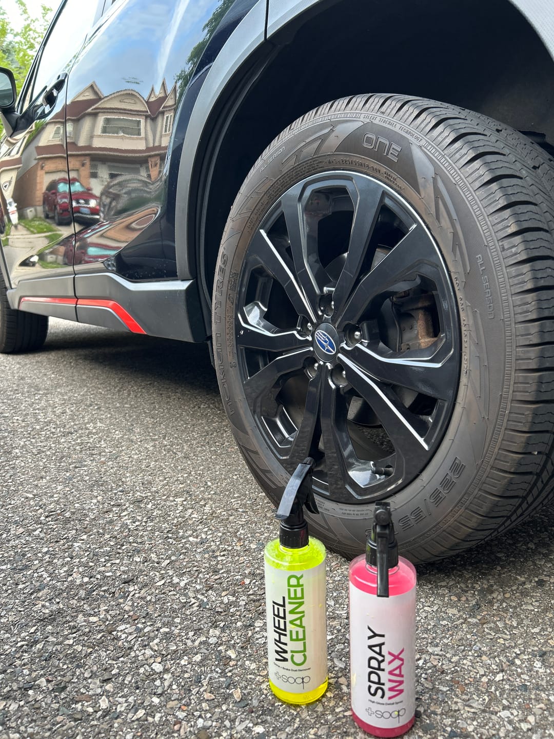 Customer photo review of +Soap Detail Spray & Wax