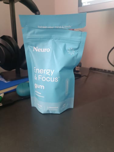 Customer photo review of Energy & Focus Gum