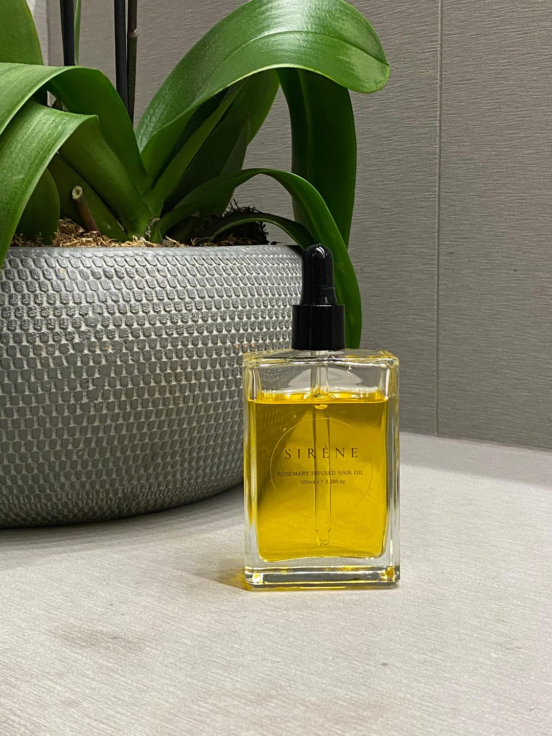 Customer photo review of Rosemary Hair Oil
