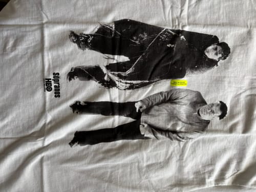 Customer photo review of Pine Barrens Script T-Shirt